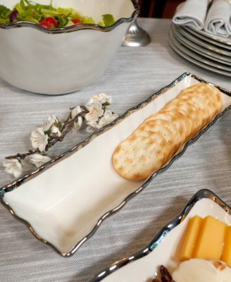 Regency Porcelain Cracker Tray