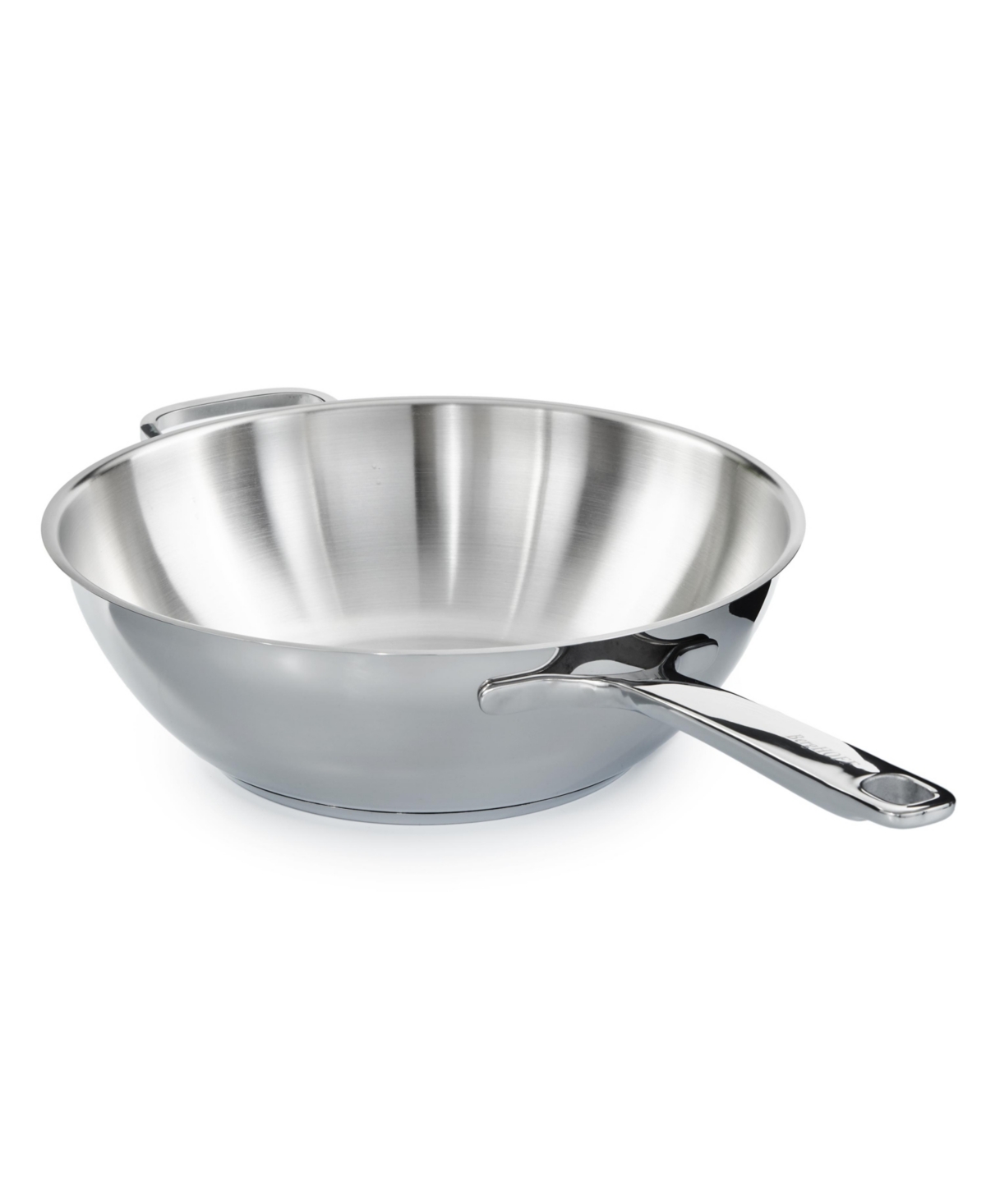 BergHOFF DiNA Helix Recycled 18/10 Stainless Steel 12" Wok 5.6qt.
