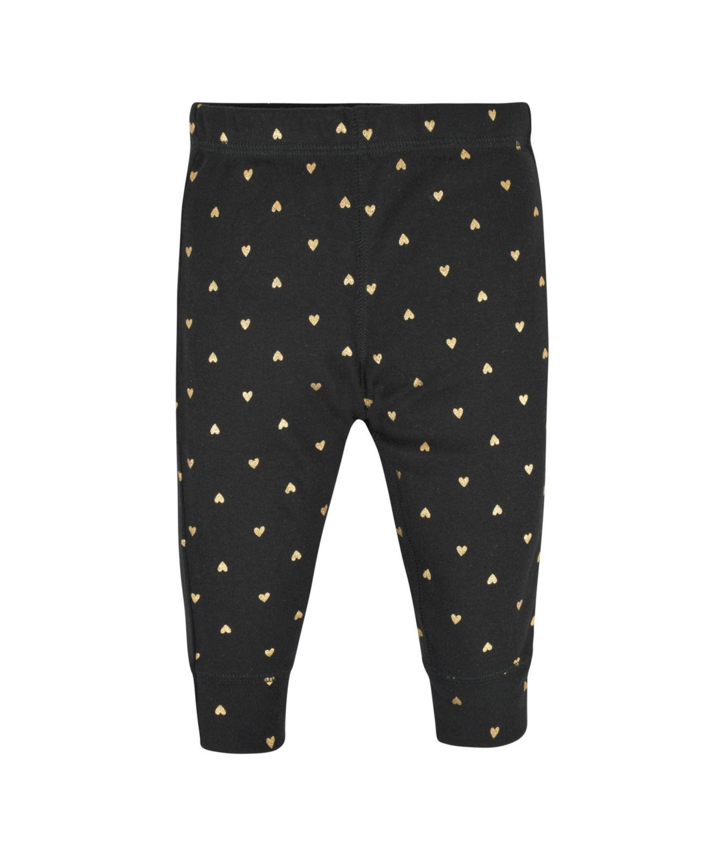 Брюки Gerber Active Pants, 4 Pack для девочек-малышей, цвет: Hearts — фото 2