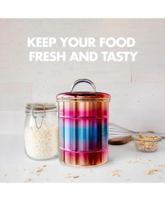 Rainbow Metal Canister - Medium
