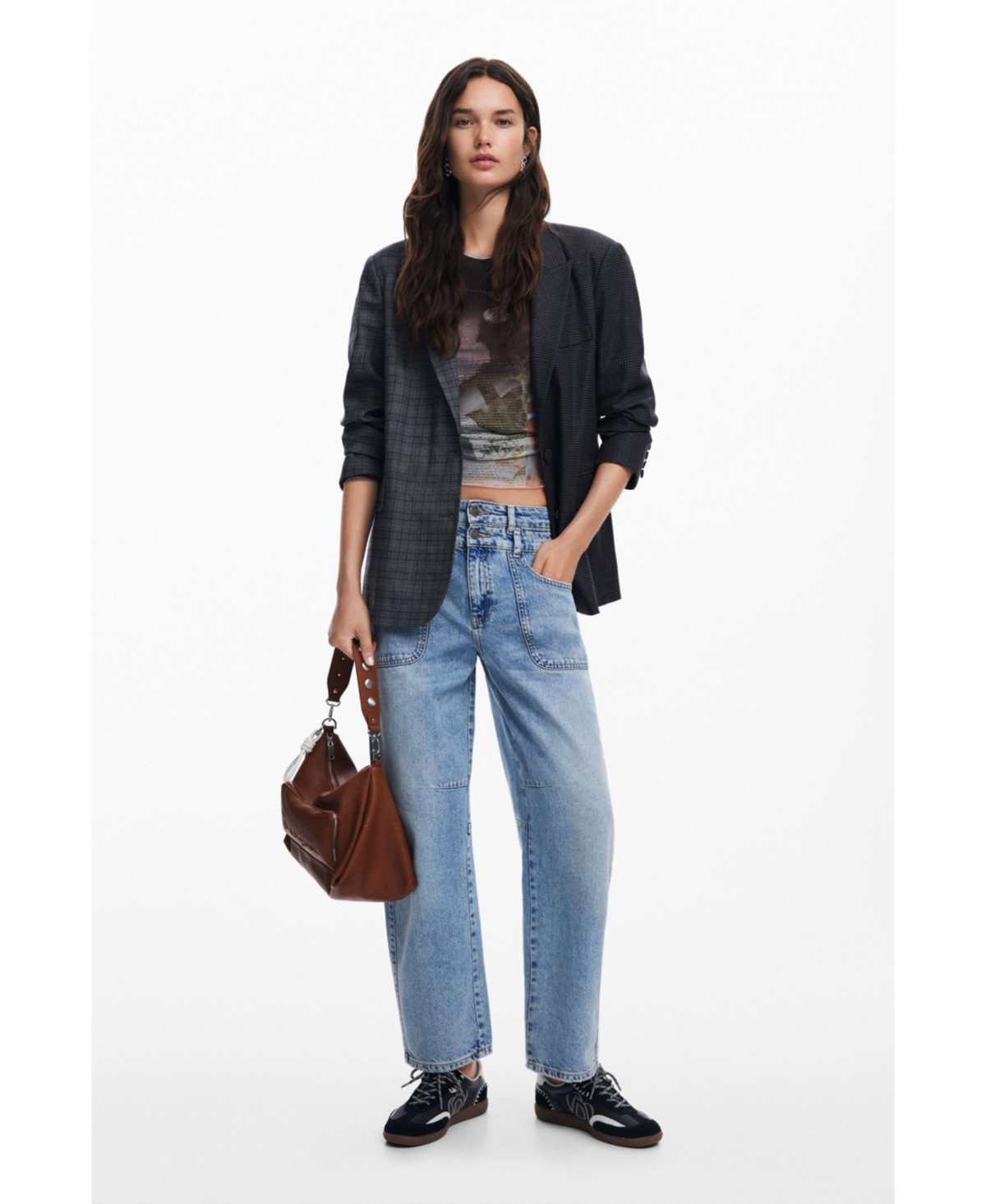 Desigual Women's Asymmetric blazer