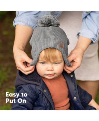 Muff Baby Beanie, Baby Hat for Baby Boys, Girls, Winter Hats for Kids, Newborn, Infant, Toddler 0-36 months