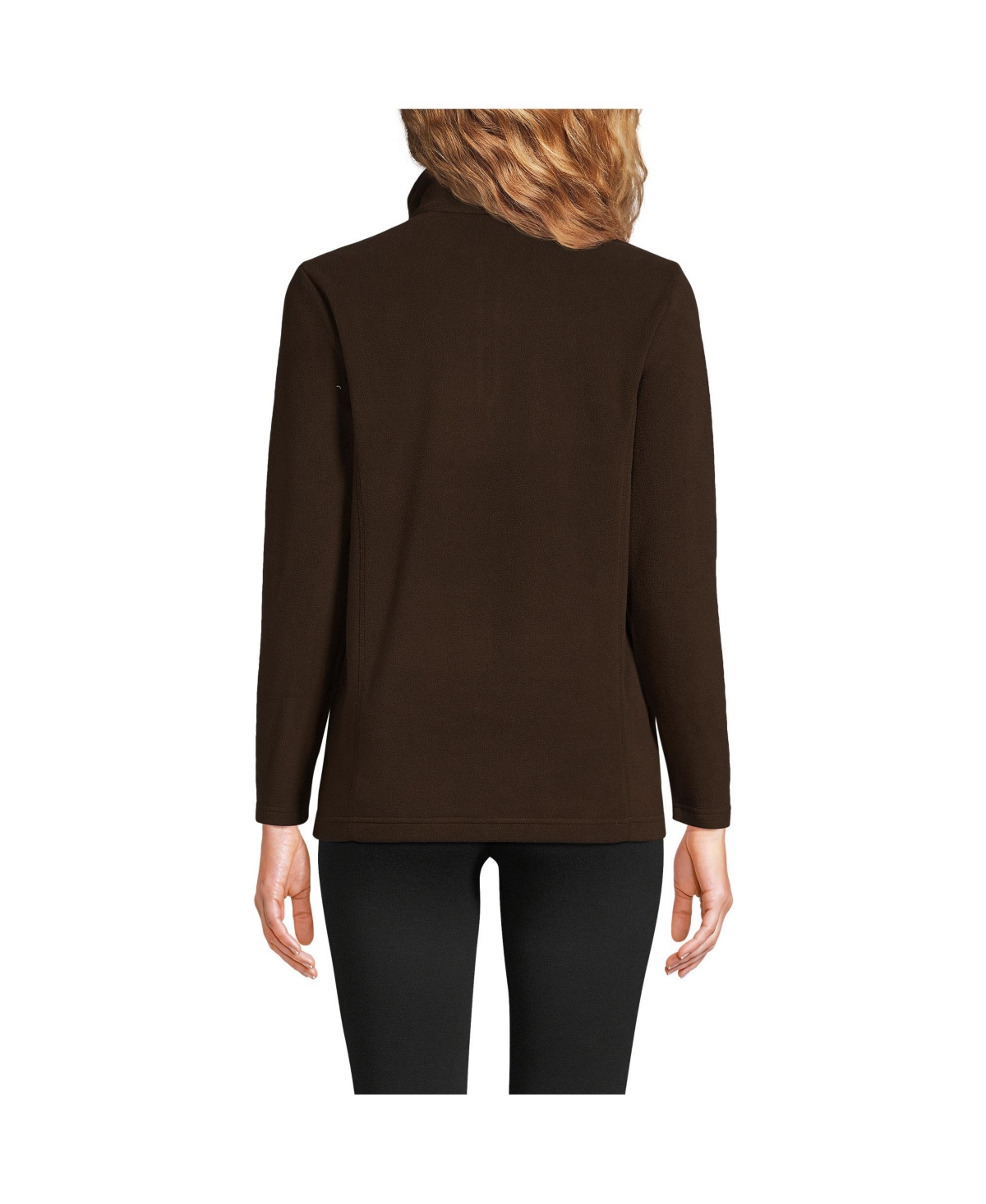 Lands' End Women's Anyweather Fleece Quarter Zip Pullover