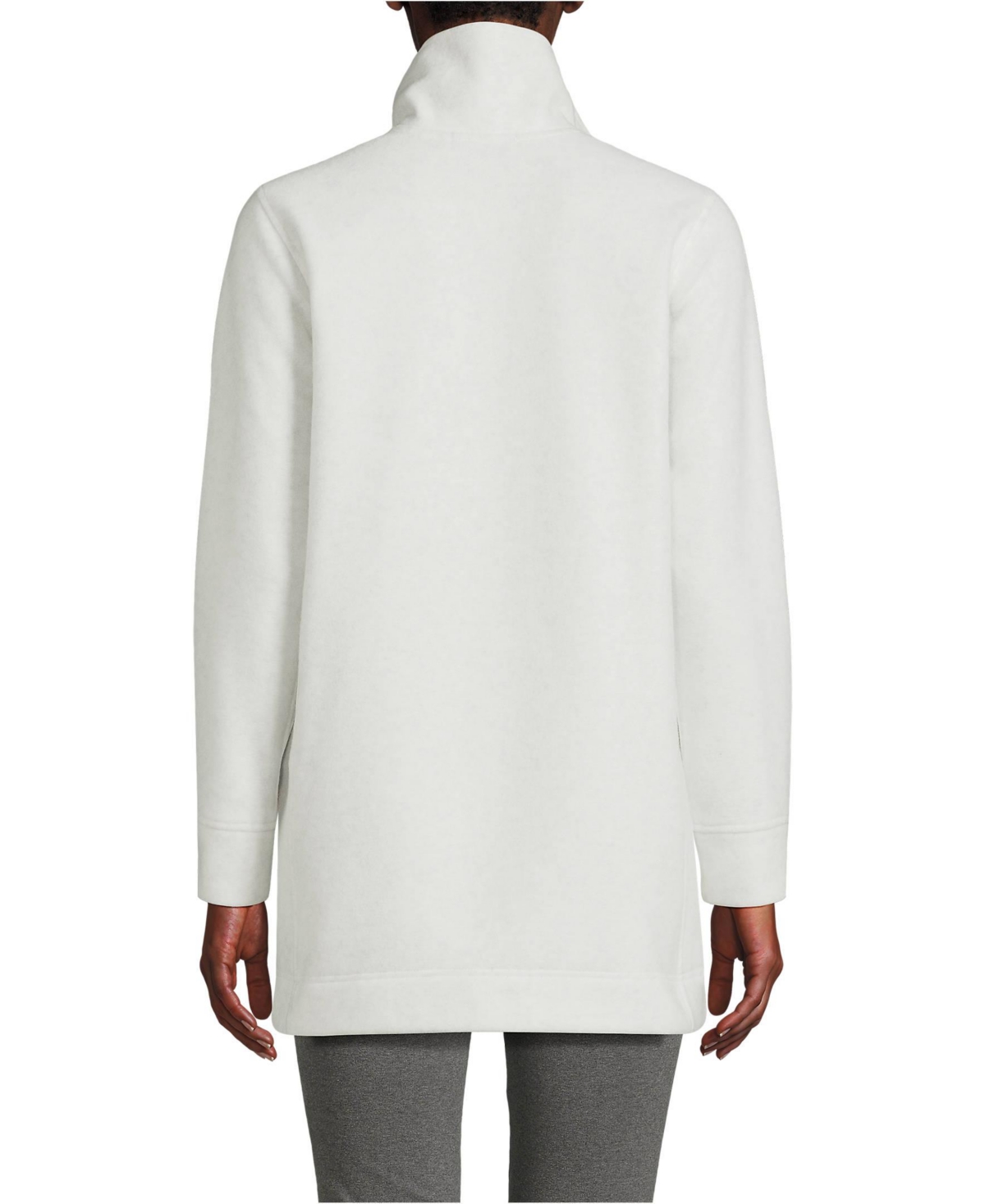 Lands' End Women's Luxe Fleece Coat
