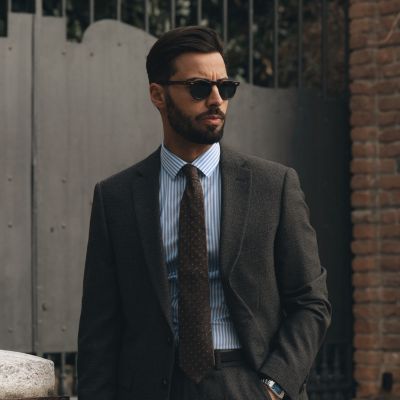 Mattei - Silk Grenadine Tie for Men