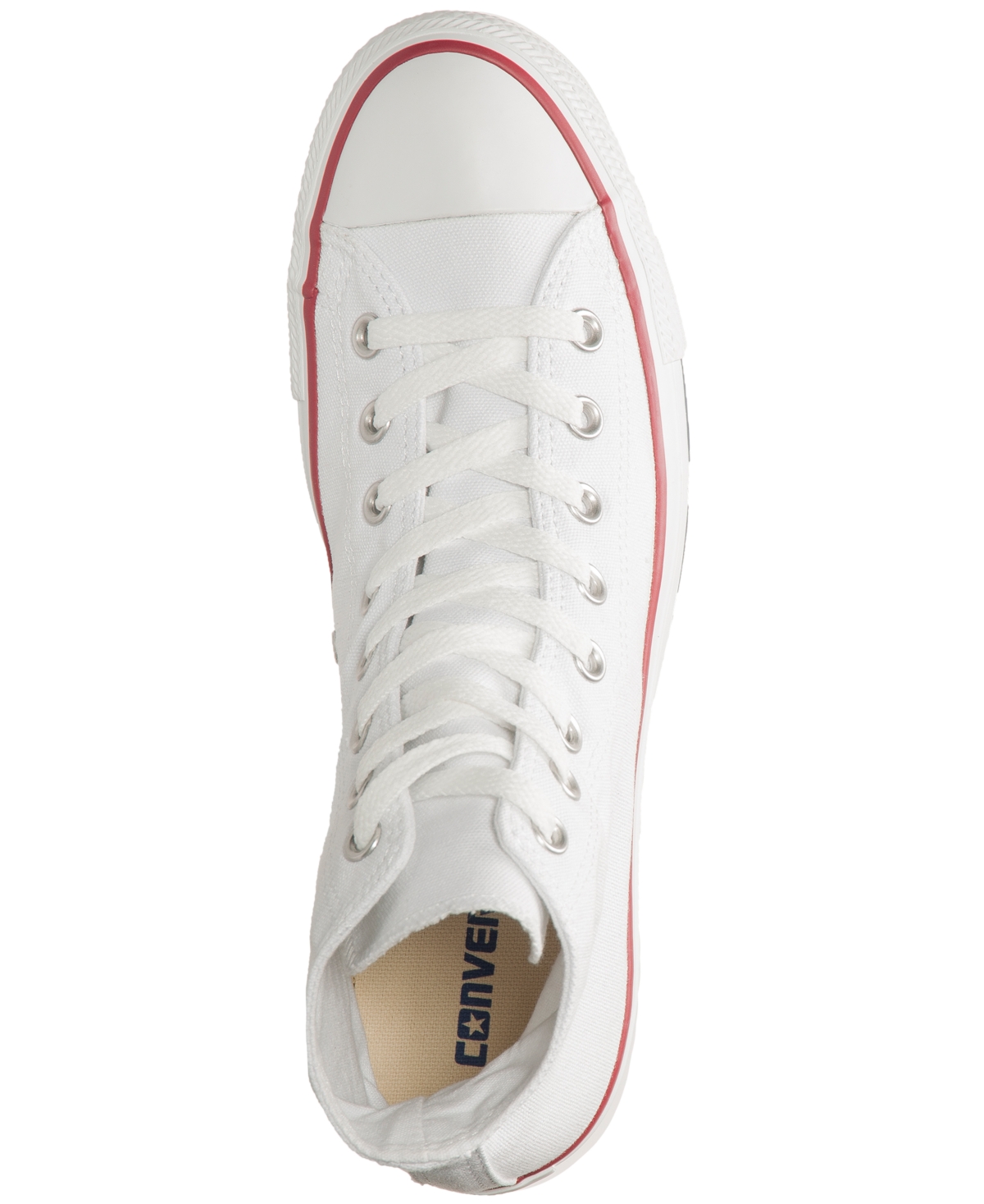 Converse Men's Chuck Taylor All Star High Top Casual Shoes In White