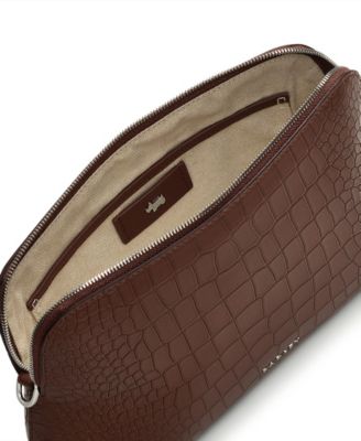 Liverpool Street 3.0 Faux Croc Zip Top Crossbody Bag