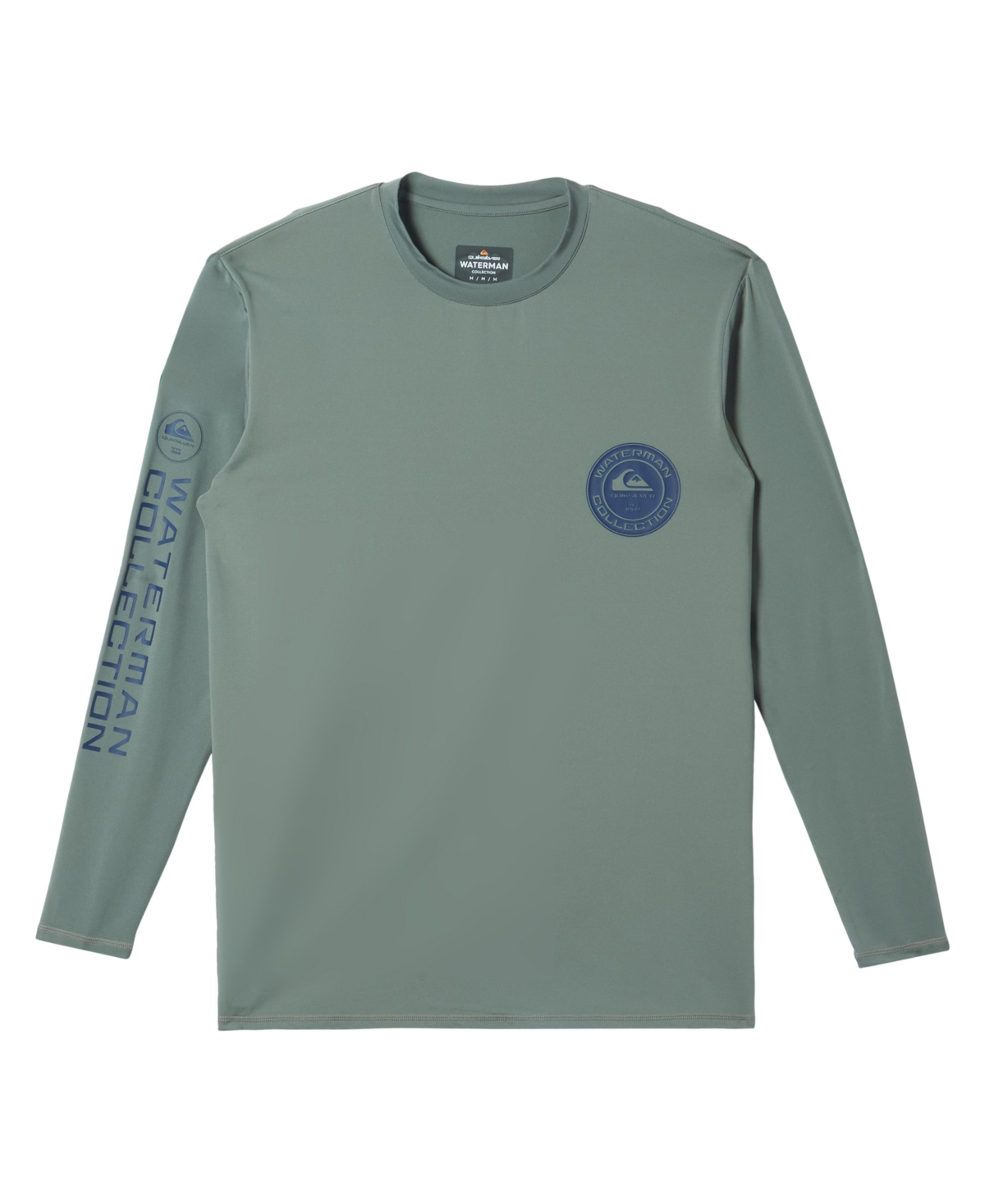 Quiksilver Waterman Men's Shady Amphibian Long Sleeve T-shirt In Sea Spray