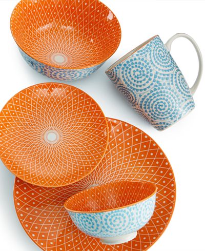 Certified International Aqua Swirl Collection