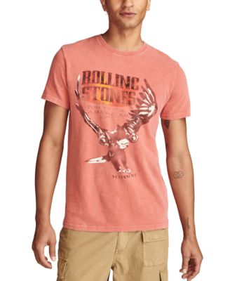 Lucky Brand - Men's Rolling Stones Short Sleeve Crewneck Graphic T-Shirt