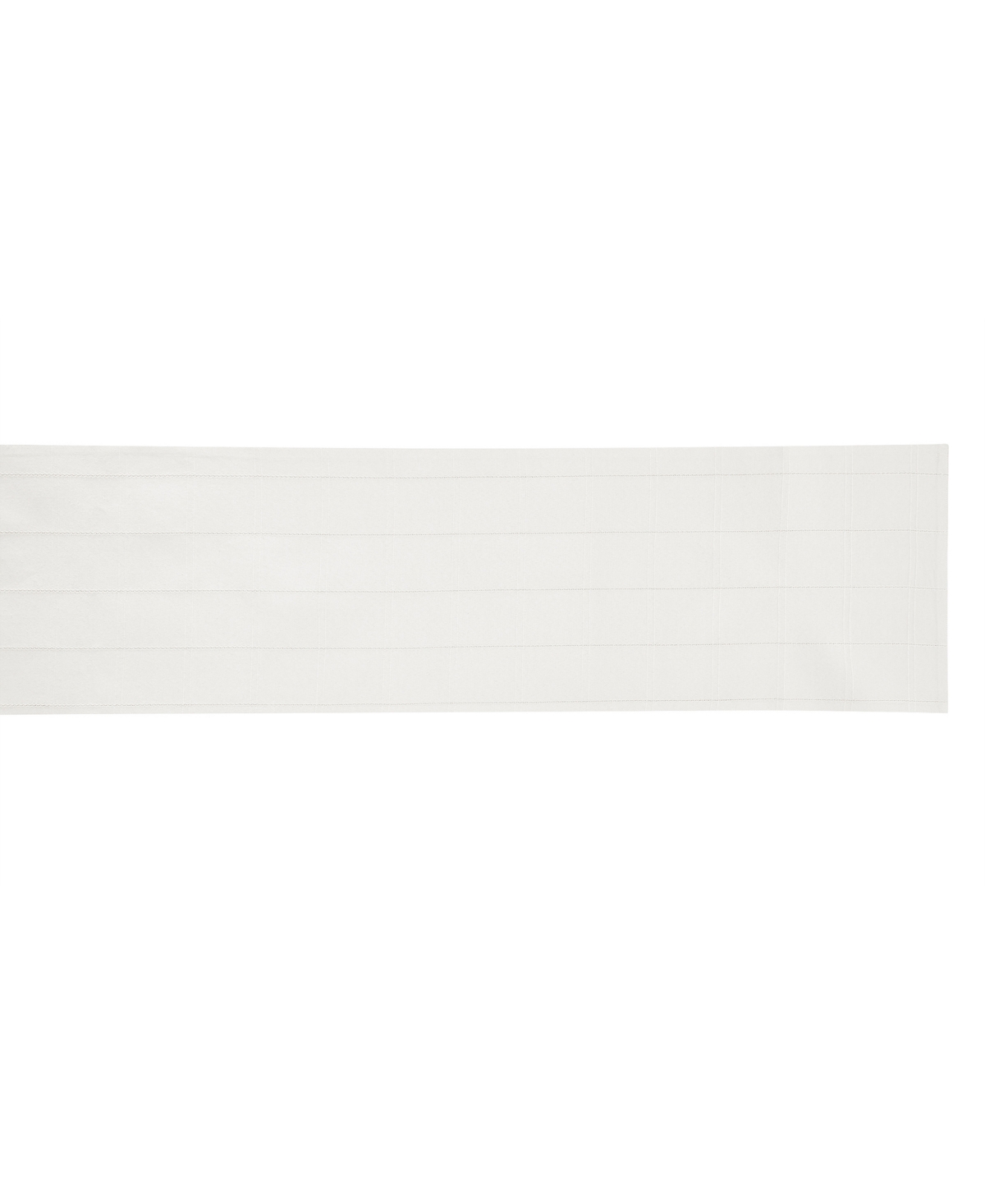 Izod Chadwick Table Runner, 14" X 90" In White