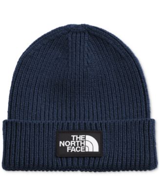 The North Face Men s Logo Box Ribbed Knit Cuffed Beanie Macy s