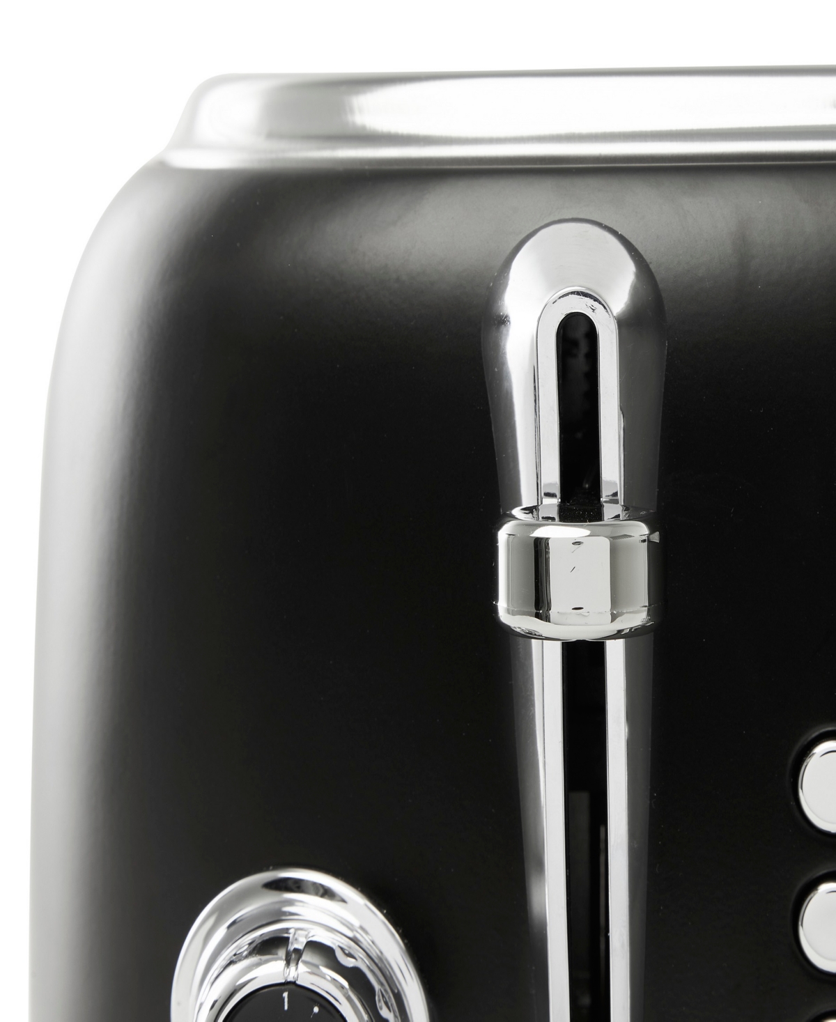 Haden Heritage 4-slice Wide Slot Toaster In Black,chrome