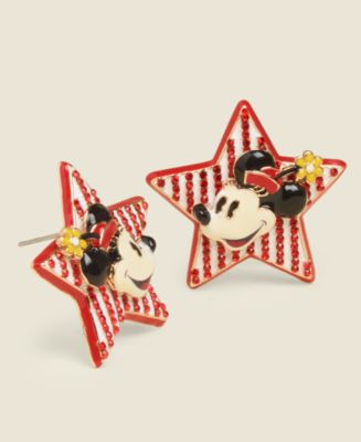 ピアス Disney x Macy's Minnie Mouse Star Stud Earrings BaubleBar Disney | Macy's Minnie Mouse Star Stud Earrings
