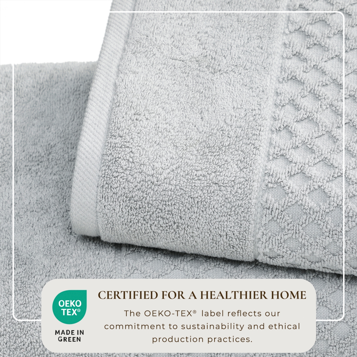 Linery & Co Linery & Co. Cotton Diamond Textured Towel, 26