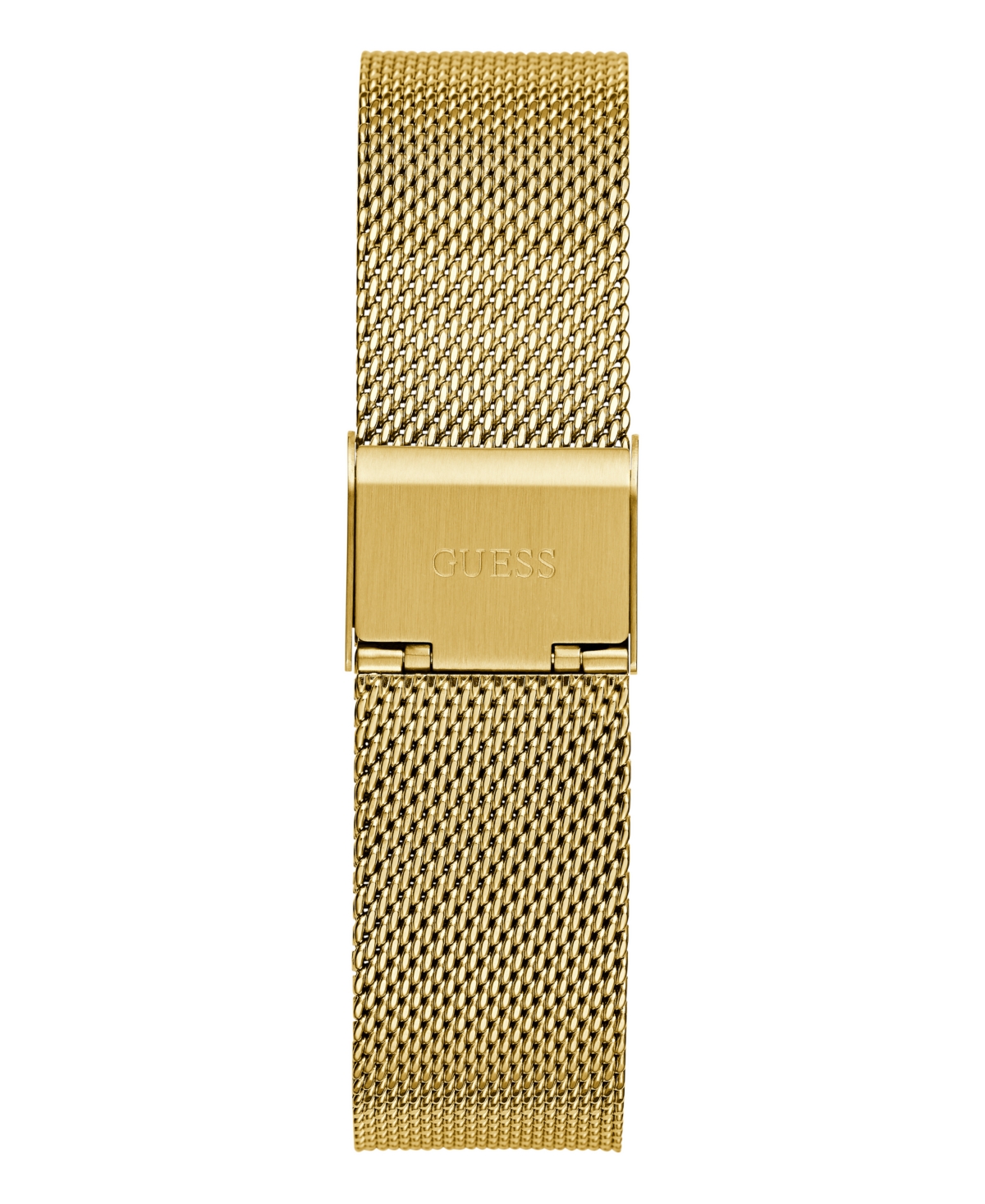 Guess Men's Analog Gold Tone Mesh Watch 40mm In Gold Tone