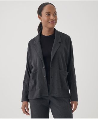 Women's Organic Cotton Airplane Relaxed Blazer