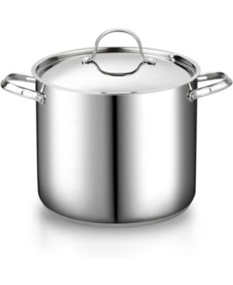 Cooks Standard 12-Quart Classic Stainless Steel Stockpot with Lid - Macy's