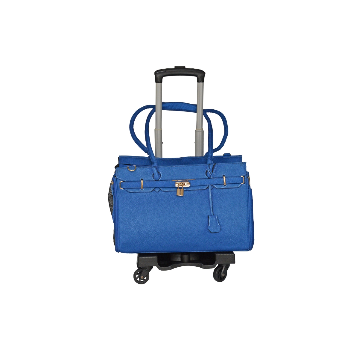 Madison Pet Carrier: Large - with Pet Trek - Cobalt blue