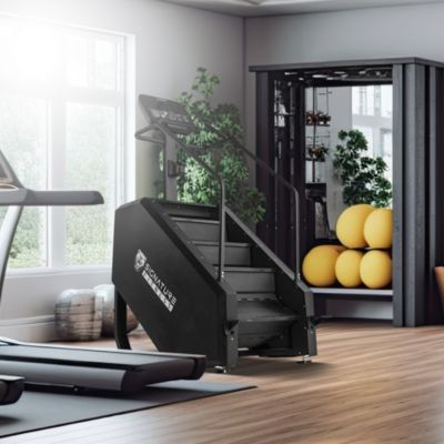 Continuous Climber for Cardio and Lower Body Workouts, White