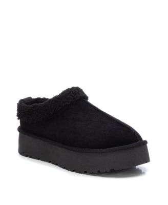 Women's Platform Suede Clog Slippers By XTI