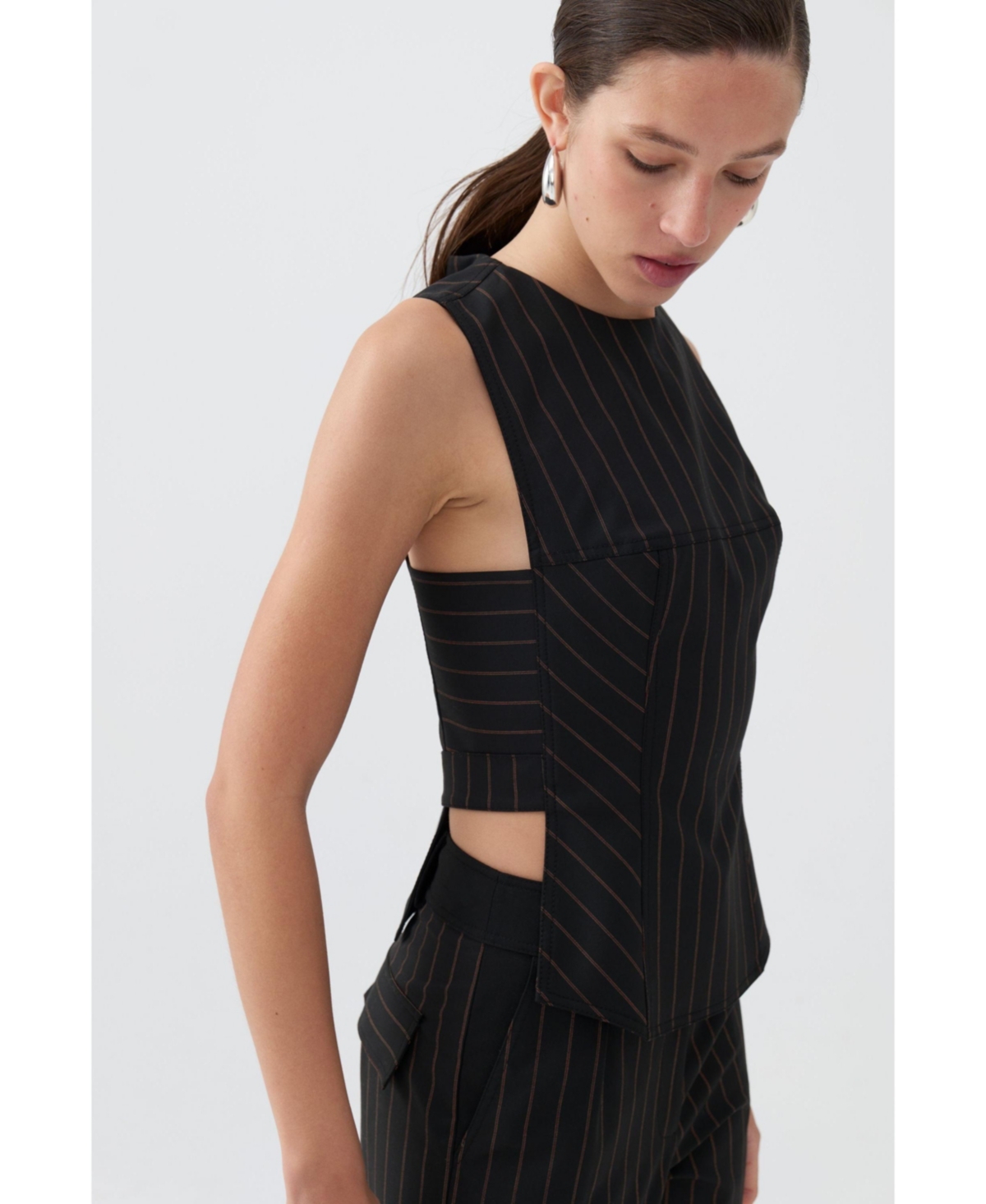 Nocturne Women's Striped Blouse