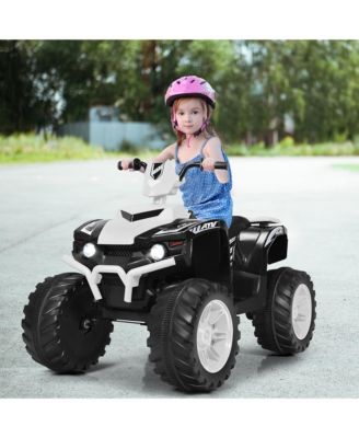 12V Kids 4-Wheeler ATV Quad Ride On Car w/ LED Lights Music USB