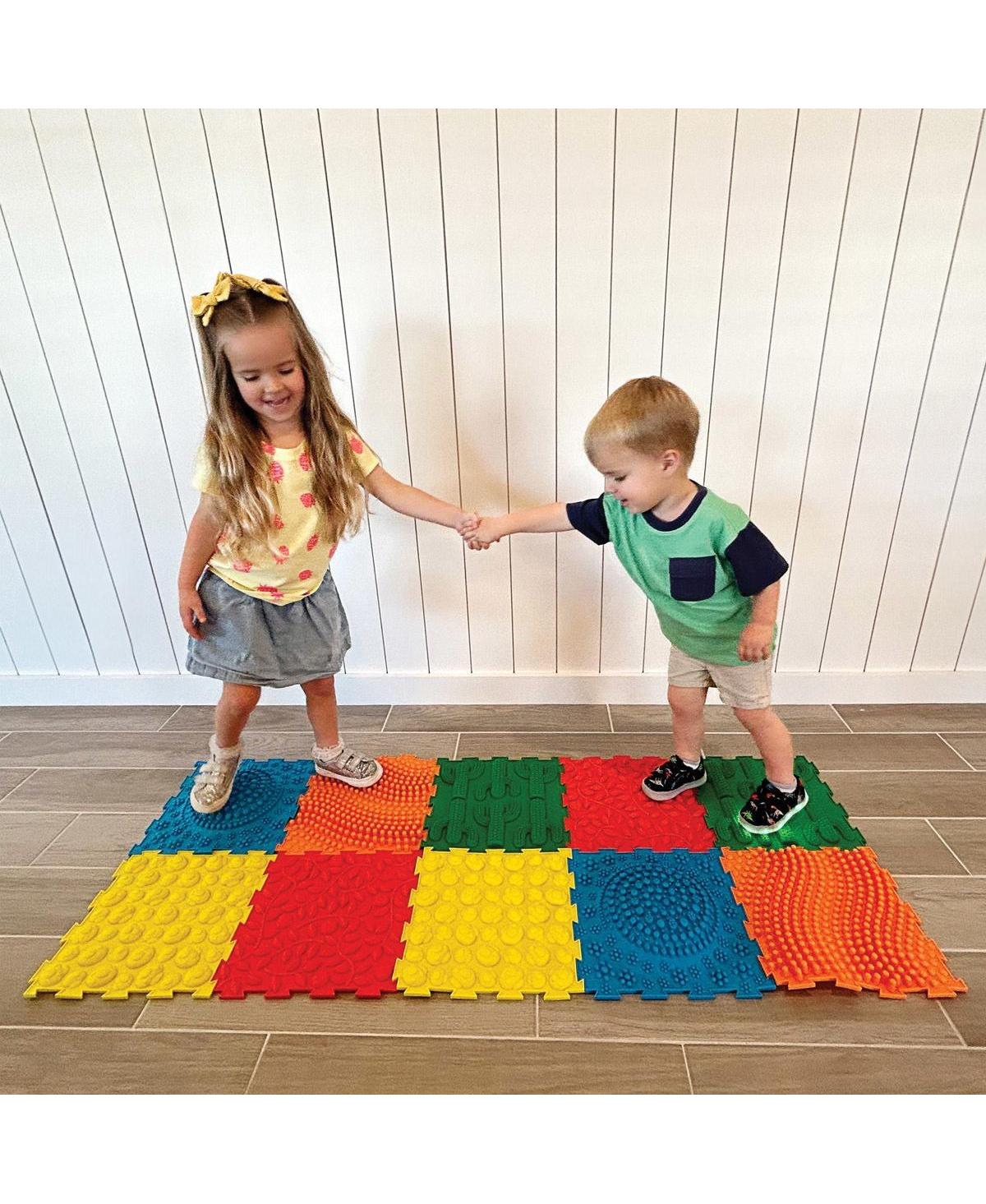 Kore Locking Tactile Tiles - Set of 6 - Assorted pre-pack