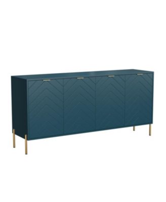 4-Door Accent Cabinet More Large Storage Cabinet