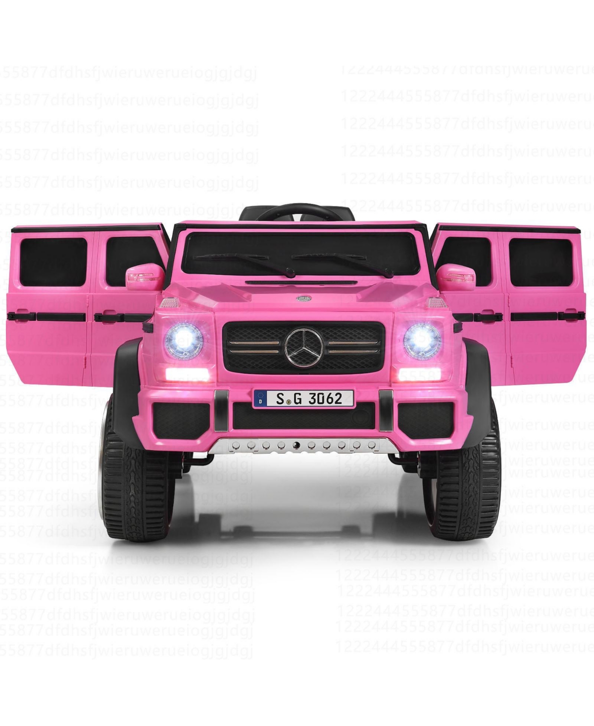 Costway Mercedes Benz 12V Electric Kids Ride On Car Rc Remote Control W/Trunk