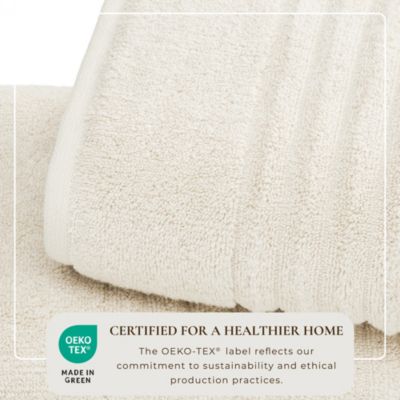 Luxury 100% Combed Cotton 4-Pack Bath Towel Set