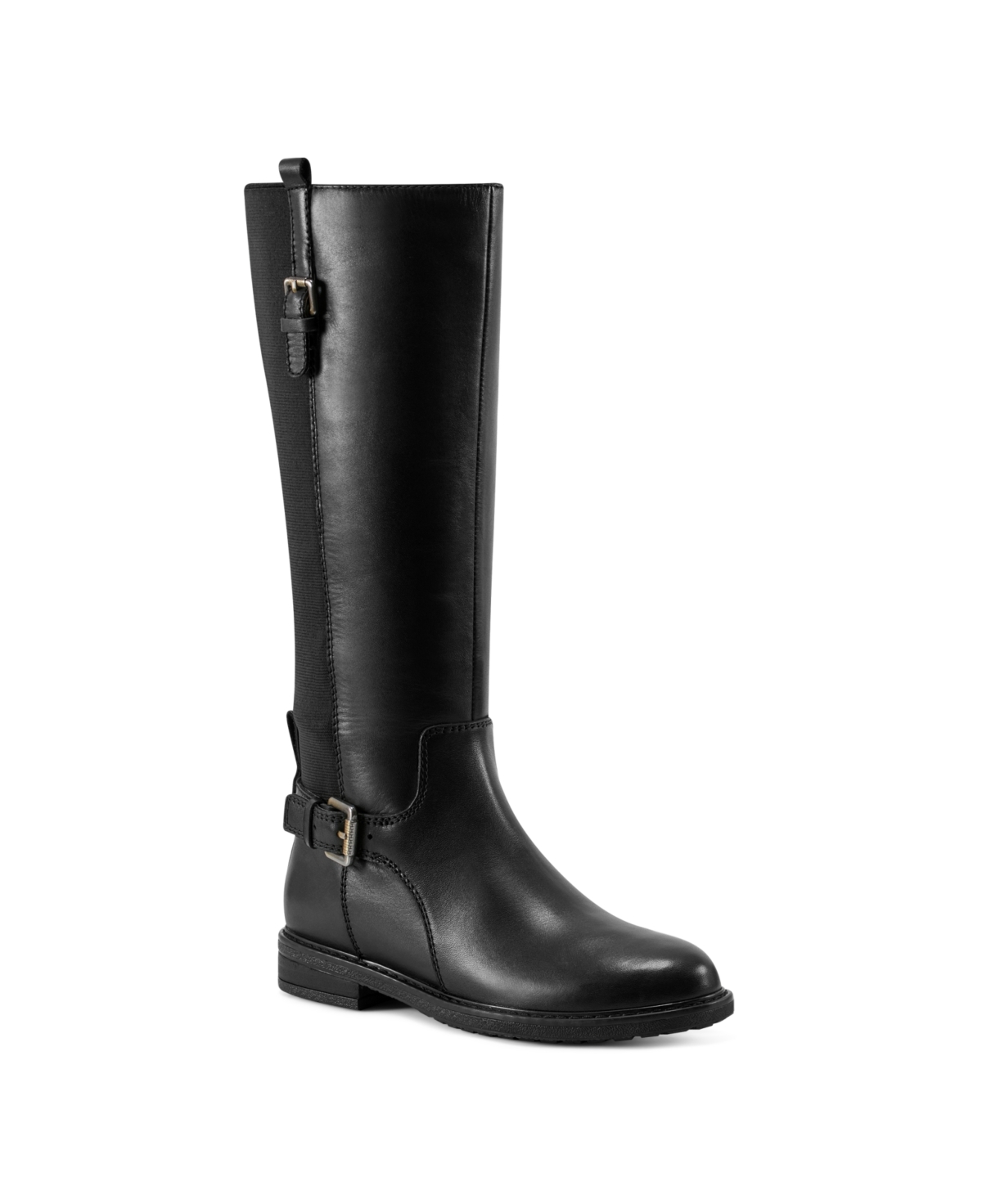 EASY SPIRIT WOMEN'S JEMA HIGH SHAFT ALMOND TOE CASUAL BOOTS 