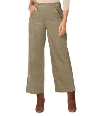 Democracy - Petite Cropped High-Rise Wide-Leg Jeans