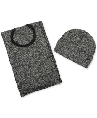 Calvin Klein - Men's Twisted Yarn Scarf & Beanie Set