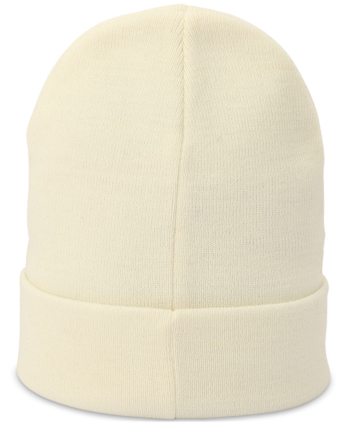 Tommy Hilfiger Men's Flag Embroidery Double Cuff Beanie In Ecru