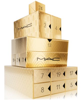 最先端 Advent 24-Pc. MAC Calendar Macy's - Set Gift Beauty リップケア