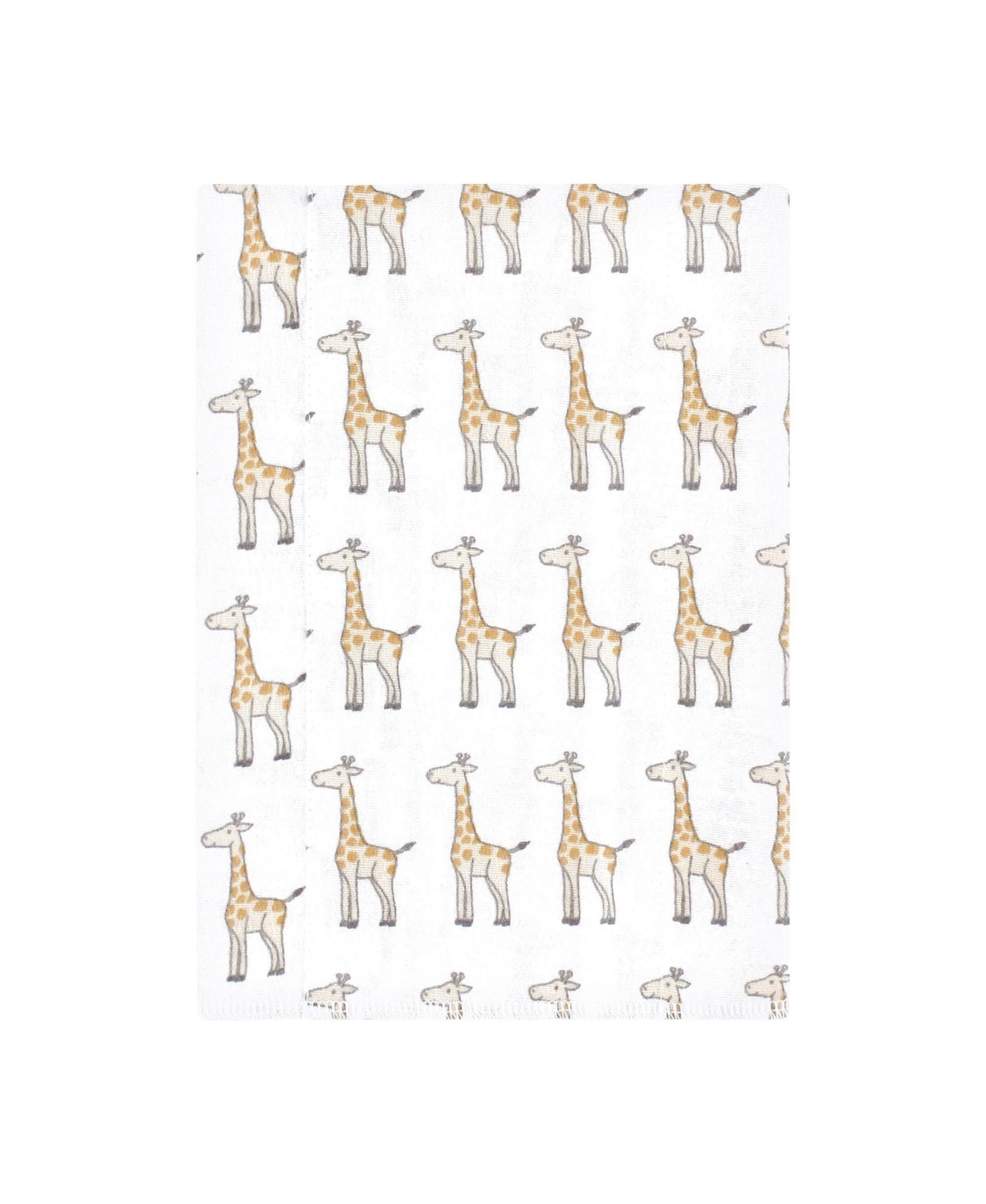 Hudson Baby Cotton Flannel Burp Cloths, One Size - Kangaroo