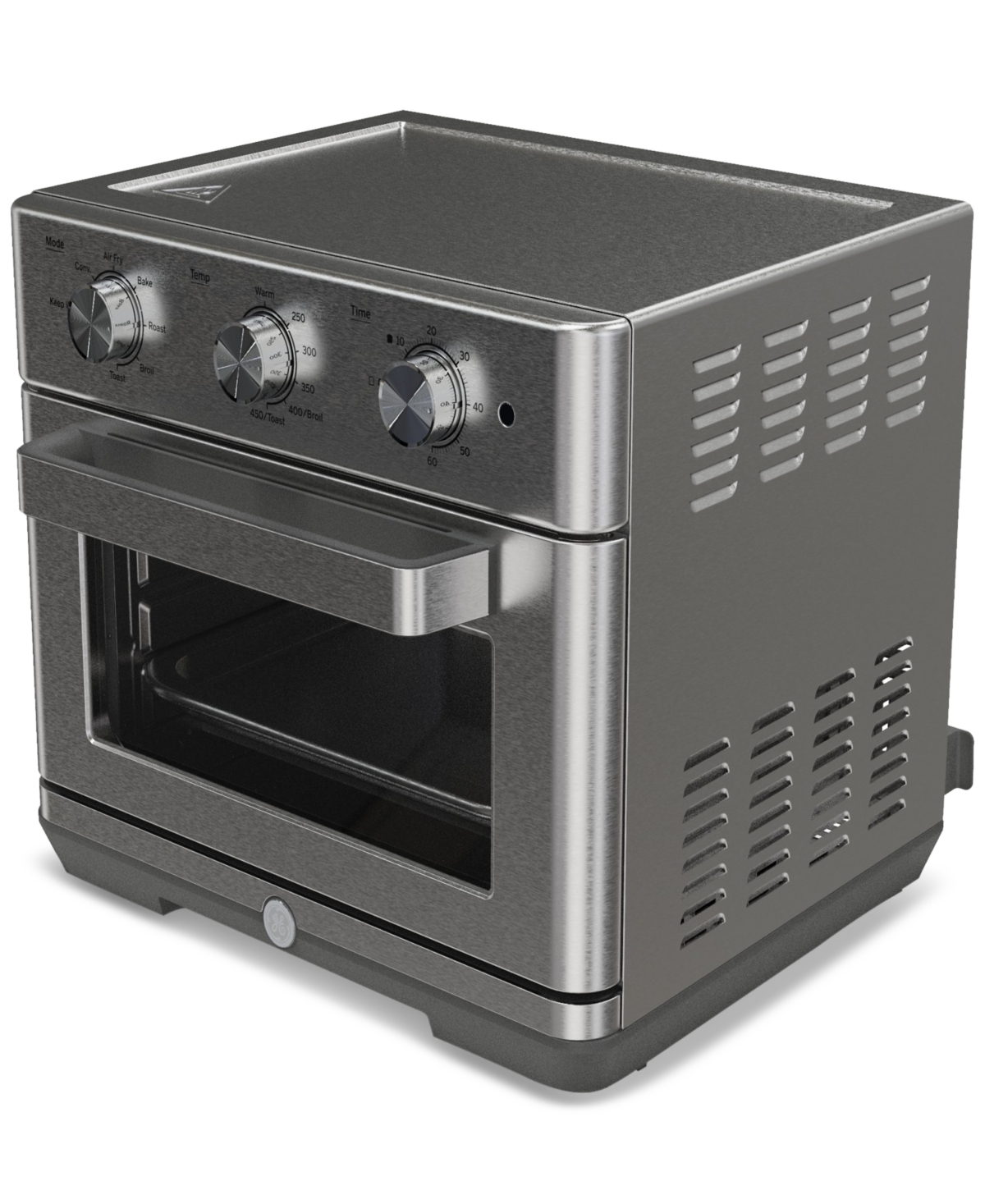Ge Appliances Mechanical Air Fry 7-in-1 Toaster Oven In Stainless Steel