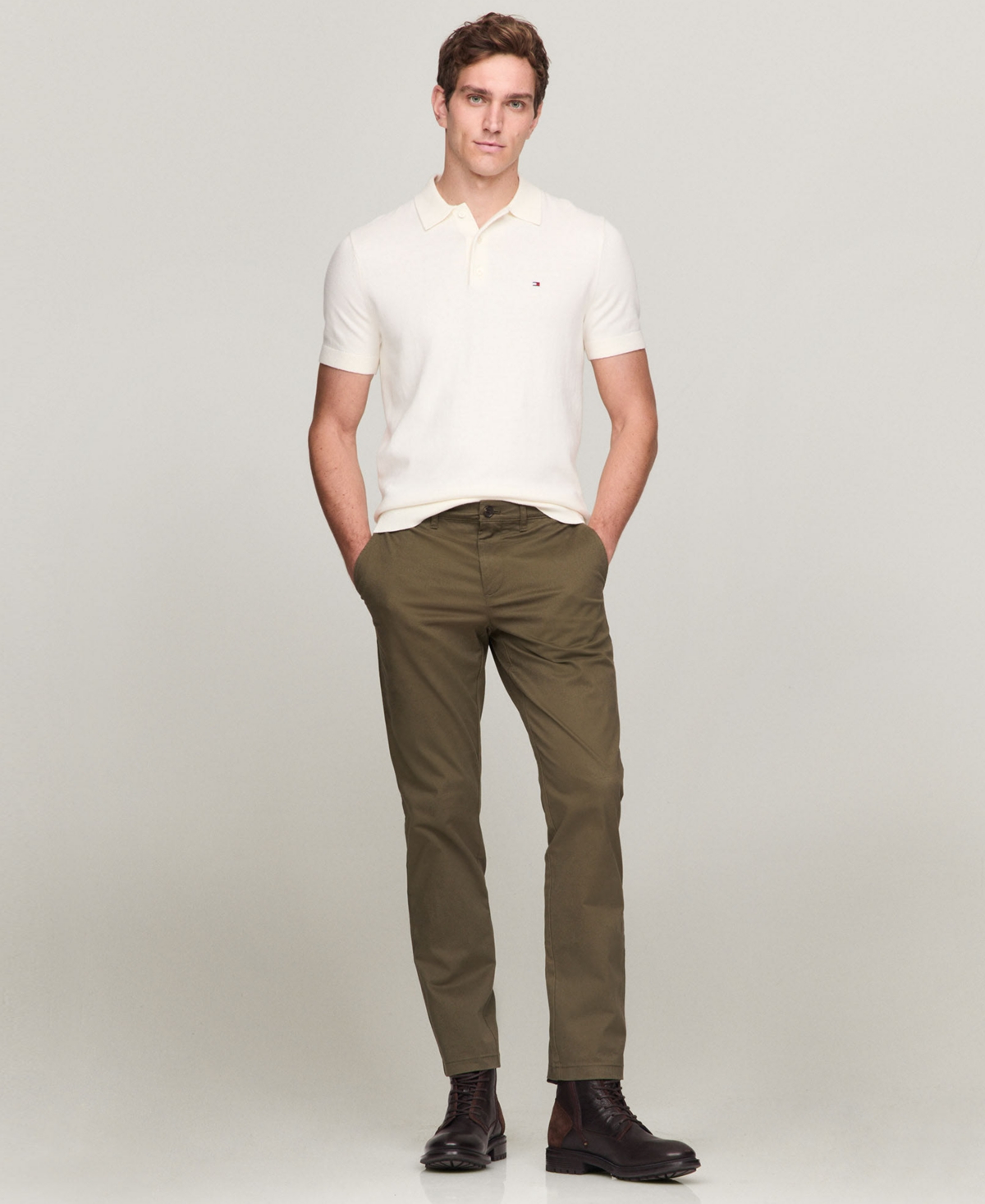 Tommy Hilfiger Men's Pima Cotton Cashmere Polo Shirt