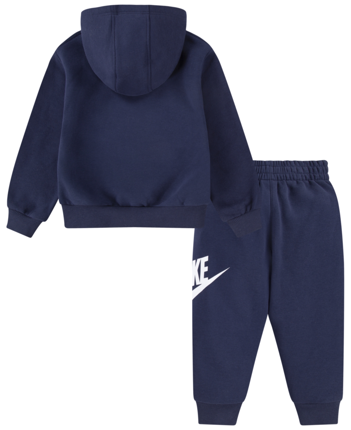 Nike Toddler Kids Club Fleece Pullover Hoodie, 2-piece Set In Midnight Navy
