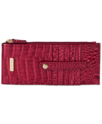 Brahmin - Ombre Melbourne Embossed Leather Credit Card Wallet
