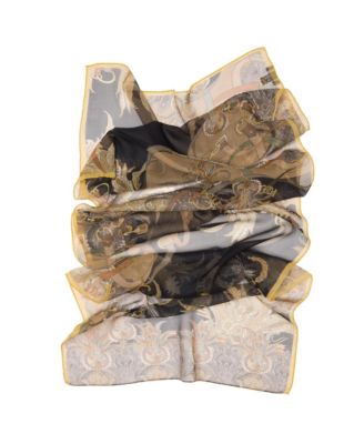 Alessandra - Long Sheer Silk Scarf for Women