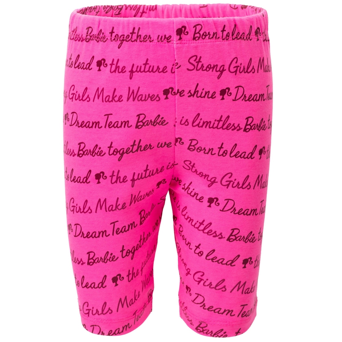 Barbie Girls Graphic T-Shirt and Shorts Outfit Set to -/ white