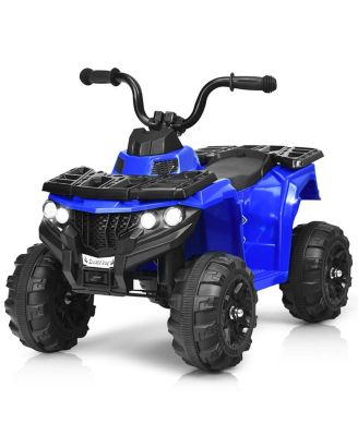 Kids Ride On ATV Quad 4 Wheeler Electric Toy Car 6V Battery Power Led Lights