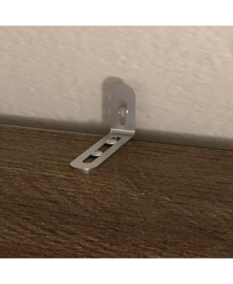  Wood   4 Shutter Doors   Drawers & Hanging Rod  Freestanding Bedroom Armoire