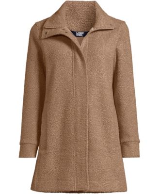 Women's Petite Boucle Fleece Coat