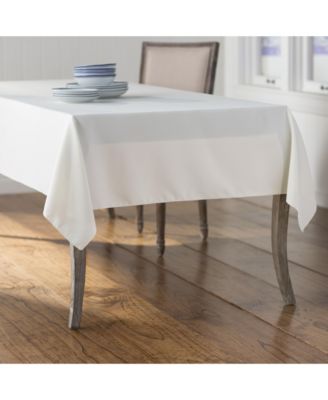 Large Rectangular Tablecloth – 60x144 Polyester Poplin for Banquets, Holidays & Everyday Dining