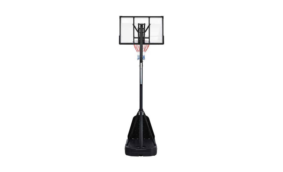 Slickblue Portable Basketball Hoop System for Versatile Play - Black