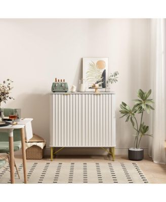 2-Door Accent Cabinet Storage Cabinet