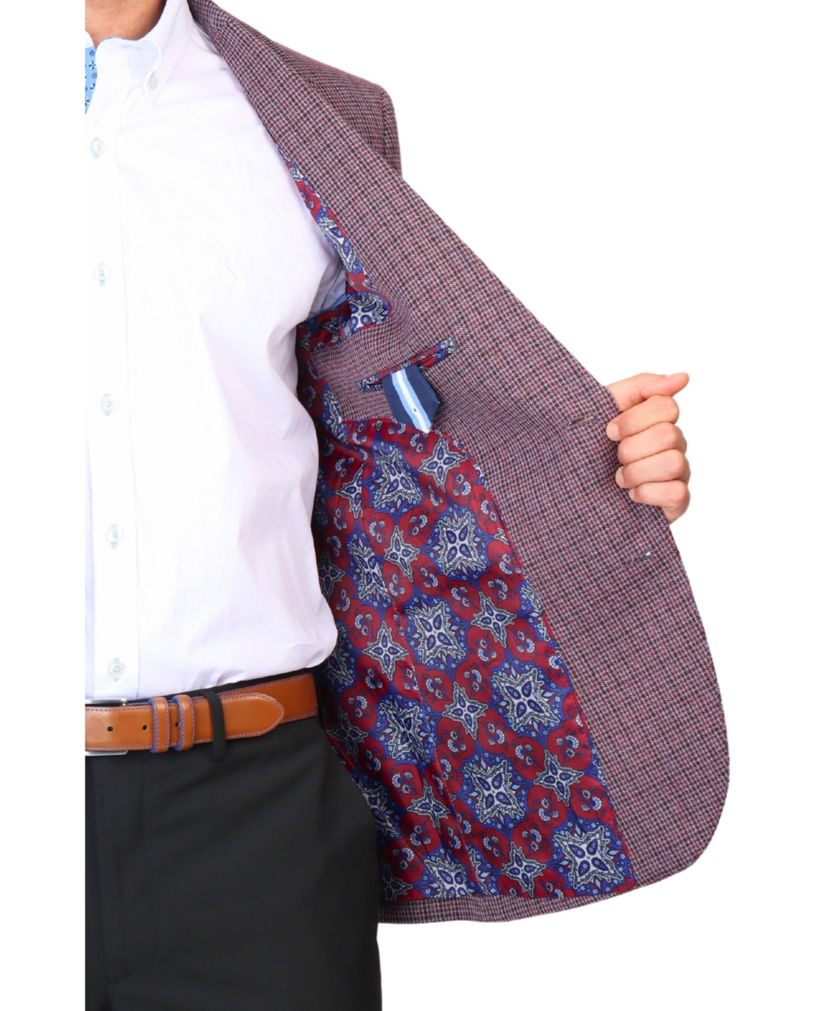 Men's Micro Houndstooth Sportcoat
